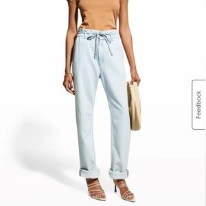 Rag & Bone
Straight Pleated Paper Bag Pants